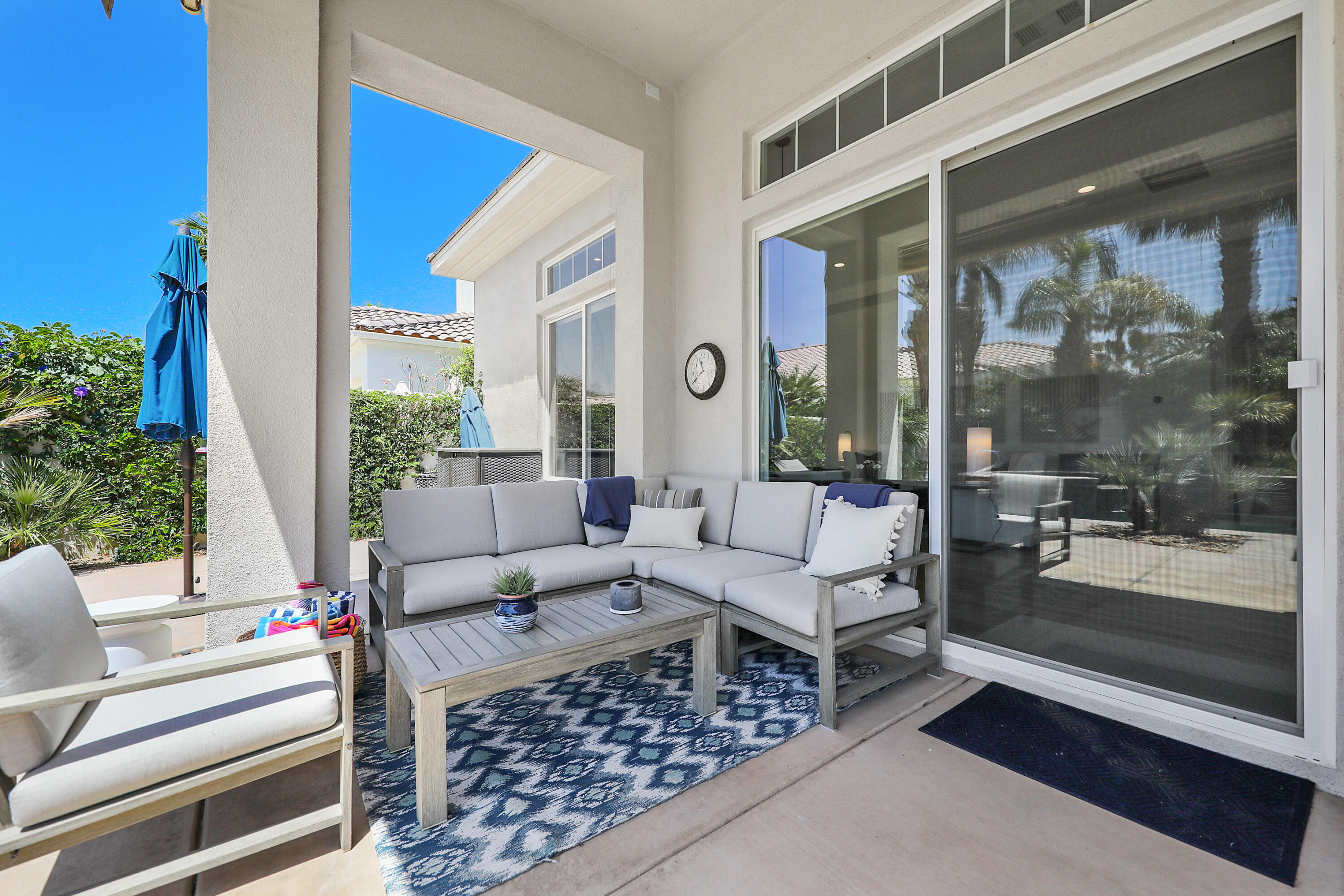 80345 Camarillo Way La Quinta, CA 92253 - Photo 27 of 40 a living room with furniture and a large window