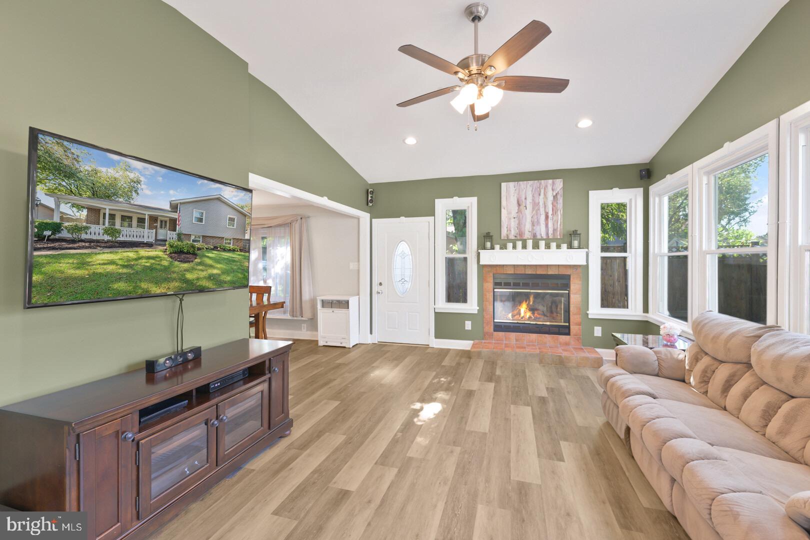 600 Williamsburg Road Sterling, VA 20164 - Photo 11 of 40 Family Room with Fireplace