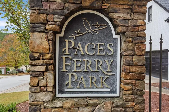 a front view of a sign board