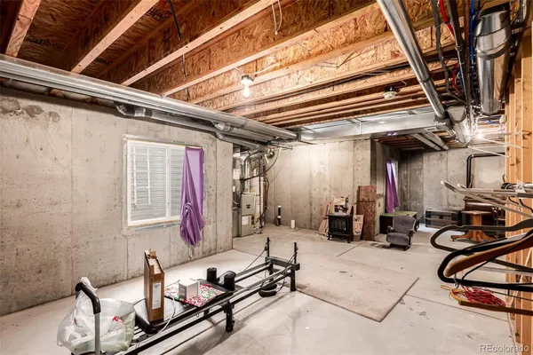 a room with gym equipment