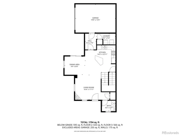 a picture of a floor plan