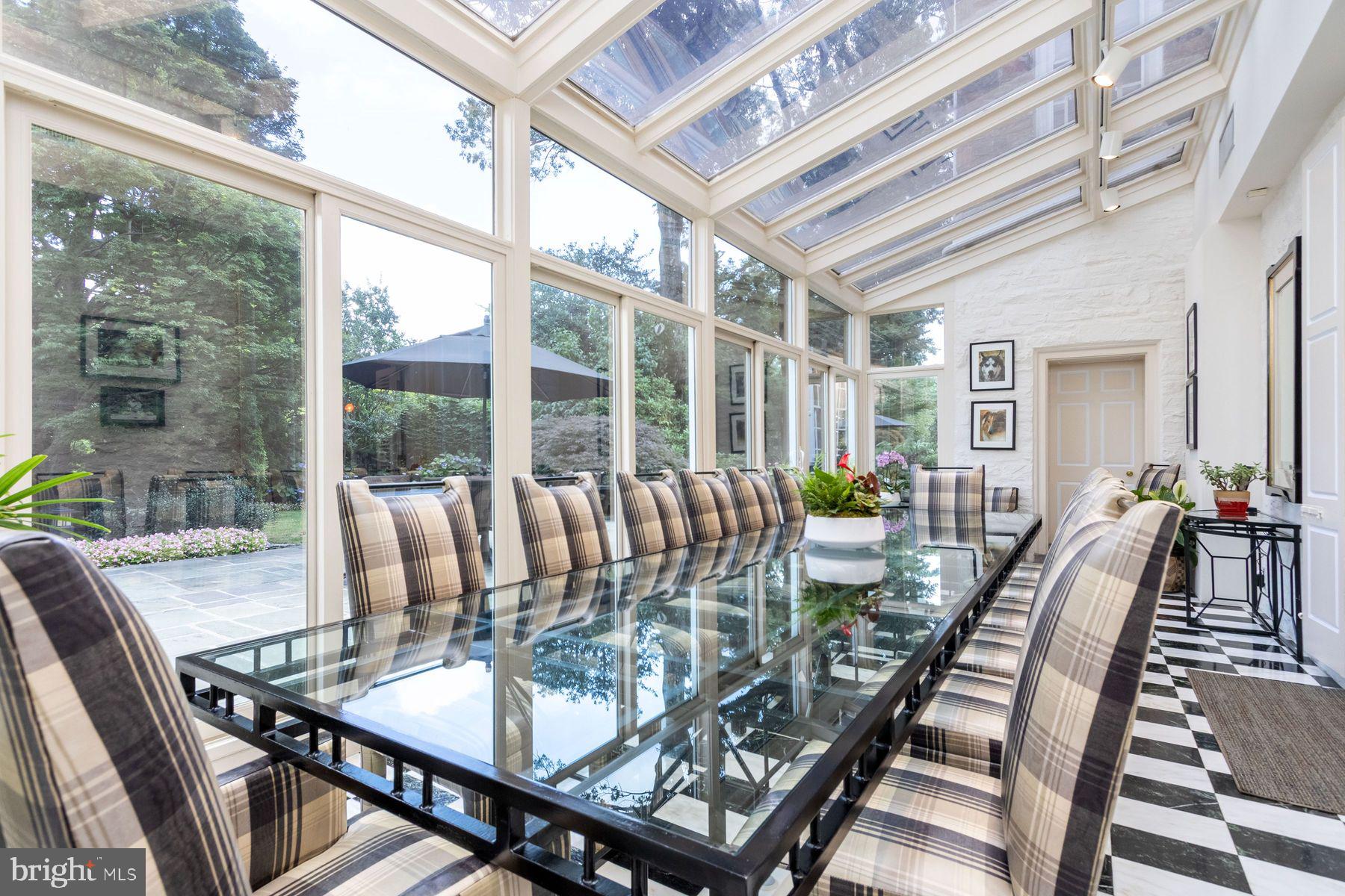 1035 Wright Drive Huntingdon Valley, PA 19006 - Photo 20 of 50 a view of a dining room with furniture a chandelier and wooden floor