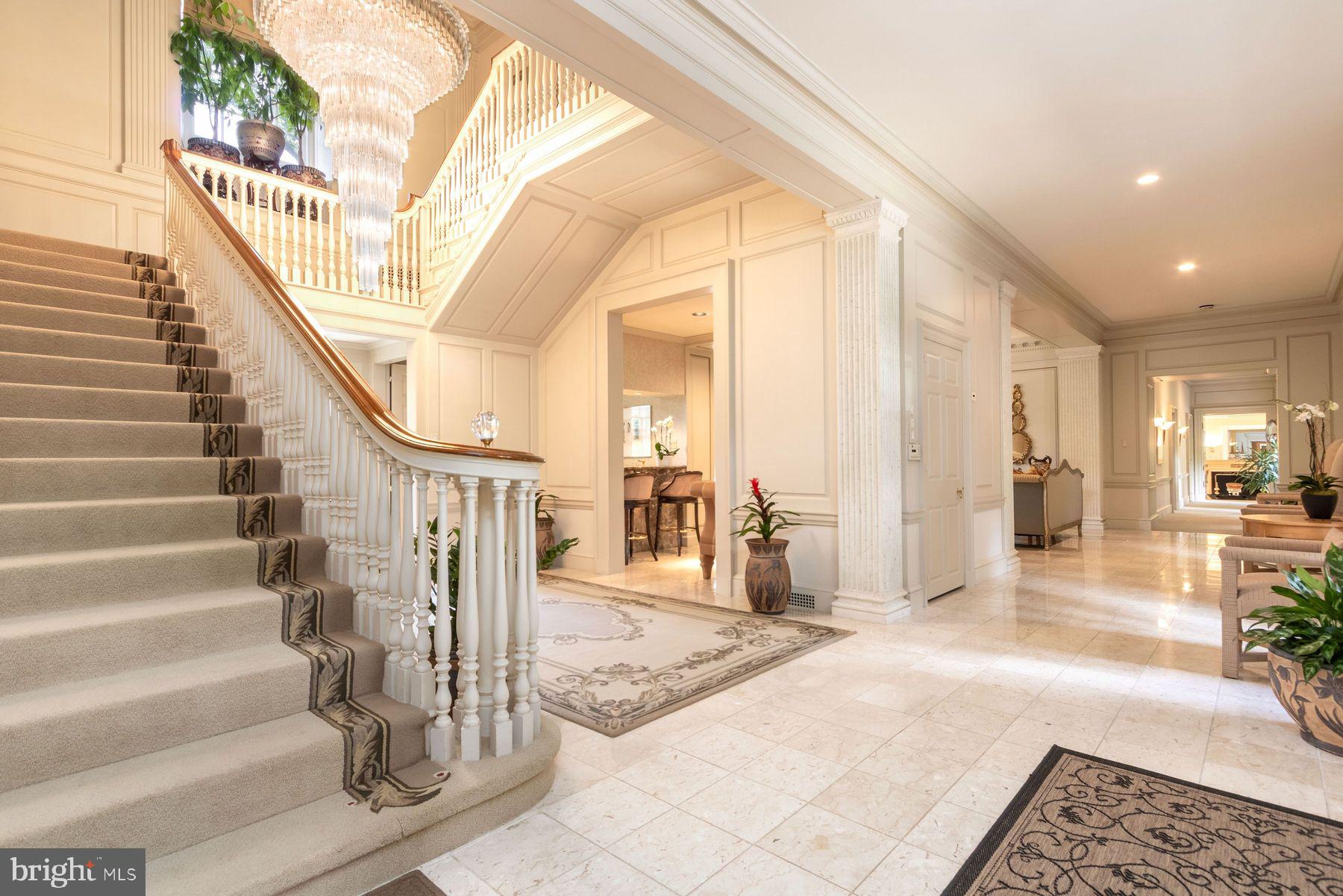 1035 Wright Drive Huntingdon Valley, PA 19006 - Photo 9 of 50 a view of entryway and hall with wooden floor