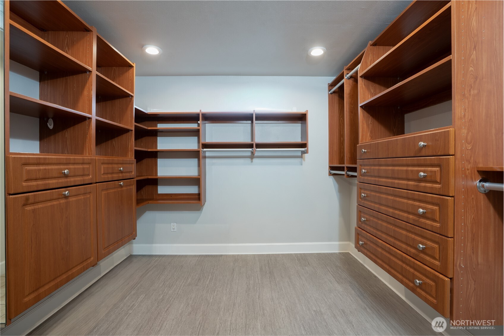 30815 Webster Road East Eatonville, WA 98328 - Photo 13 of 40 a view of walk in closet with empty racks