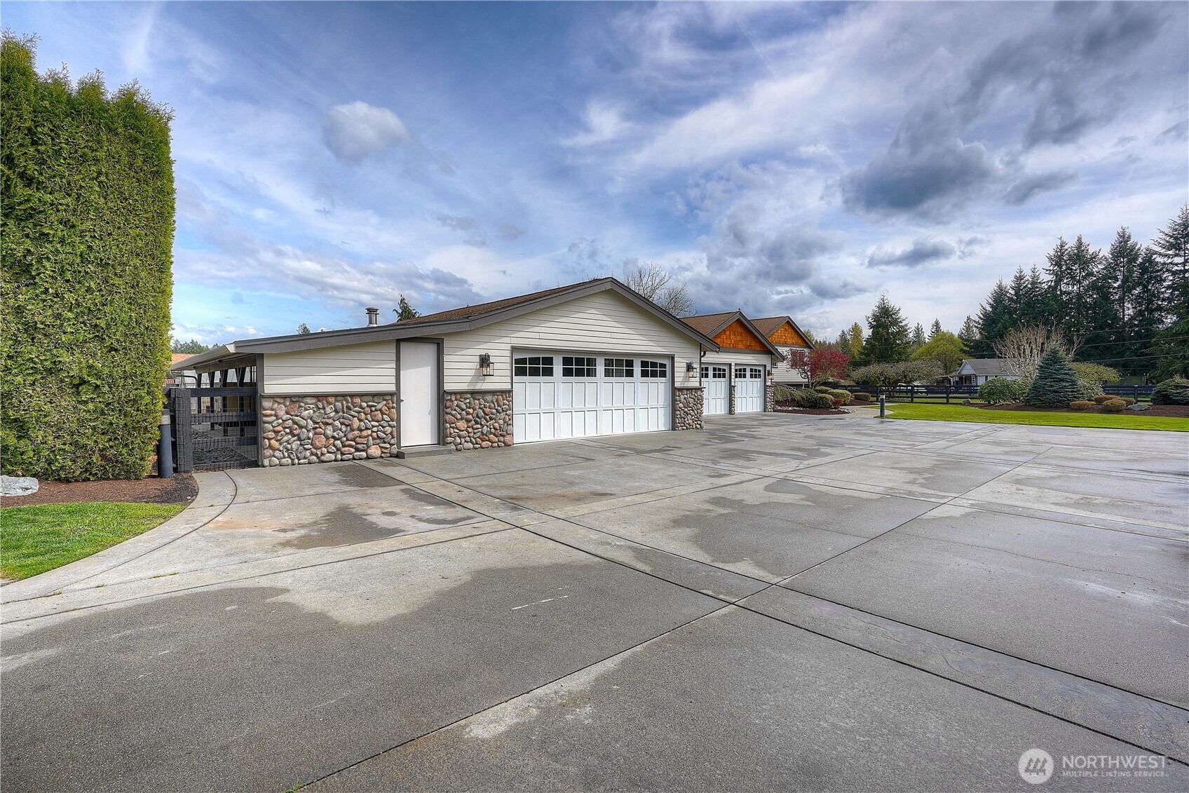 30815 Webster Road East Eatonville, WA 98328 - Photo 3 of 40 a view of house with yard and entertaining space