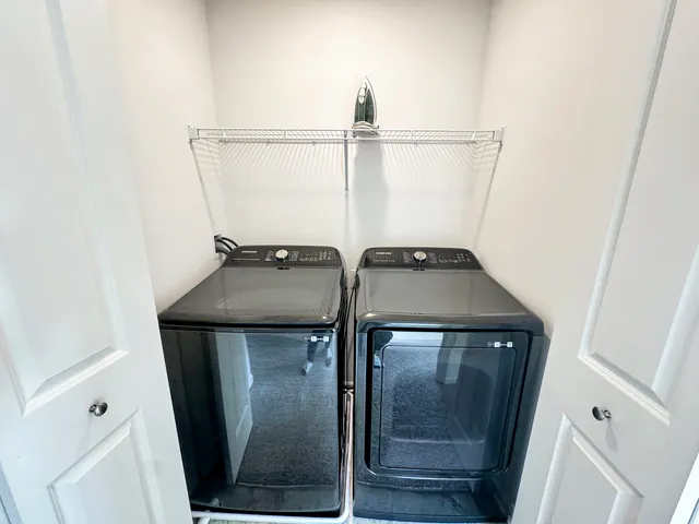 en empty room with windows