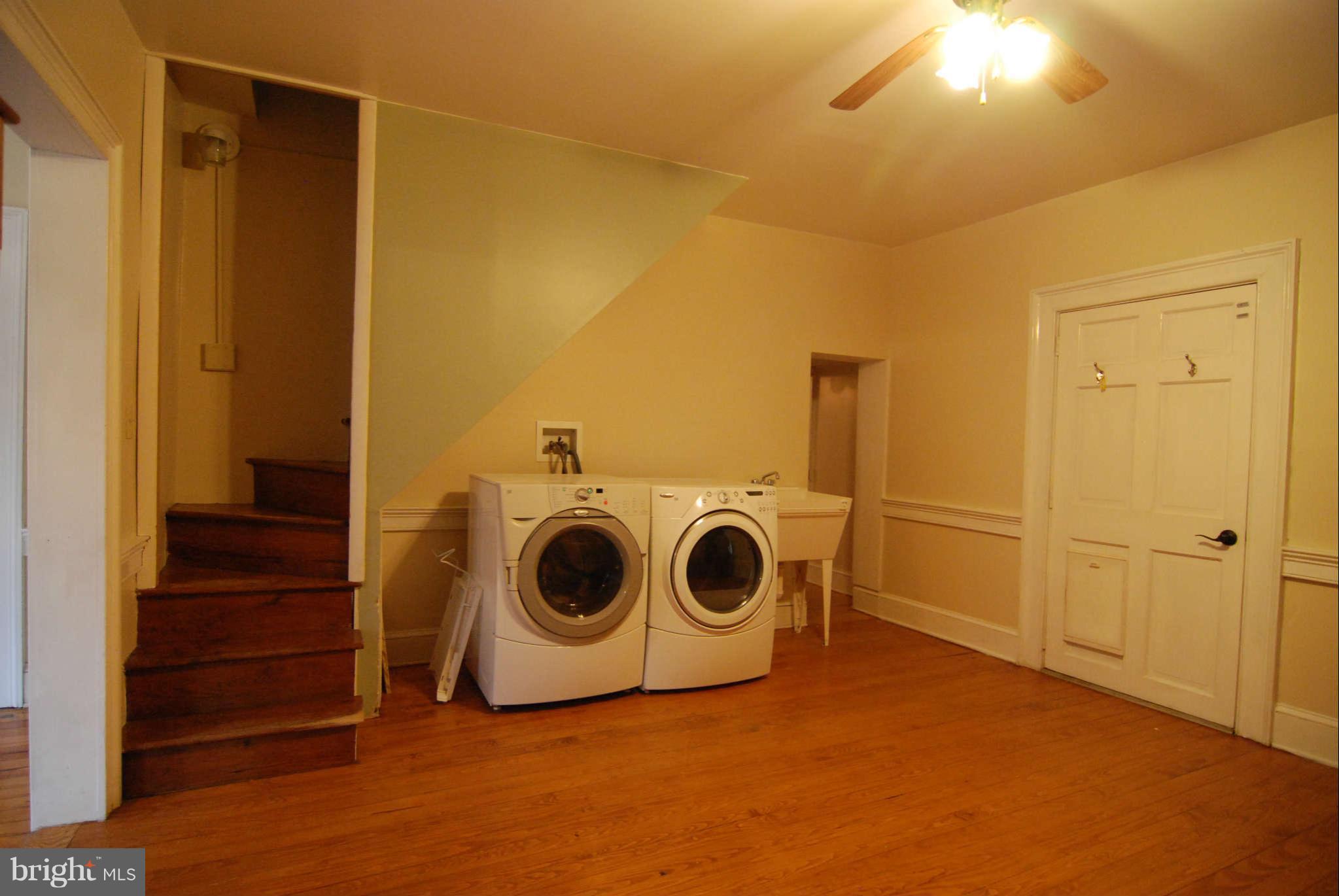12516 Big Pool Road Clear Spring, MD 21722 - Photo 12 of 30 a view of a storage & utility room with washer and dryer