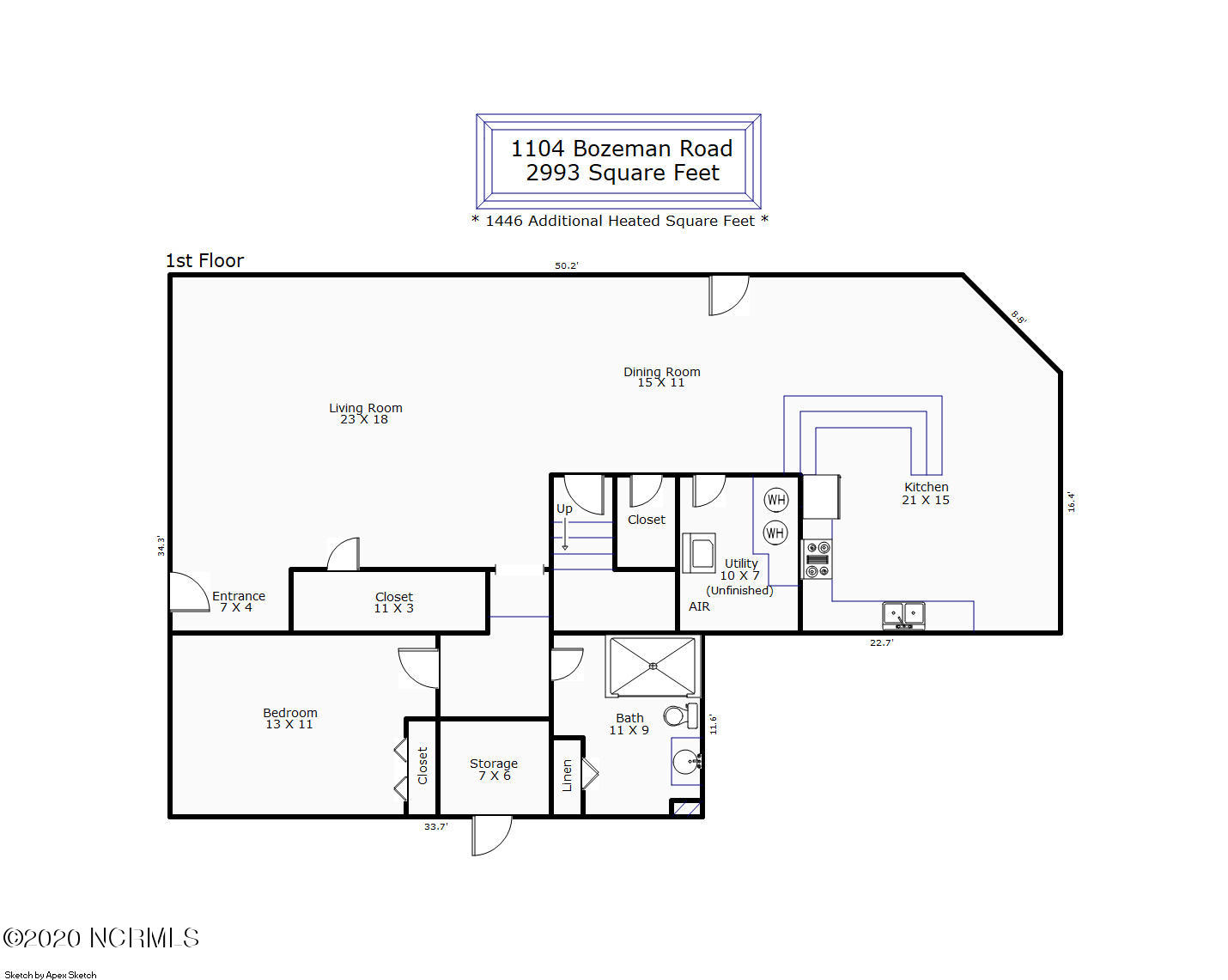 1104 Bozeman Road Wilmington, NC 28412 - Photo 14 of 16 13100 - 1104 Bozeman Road-1st Floor
