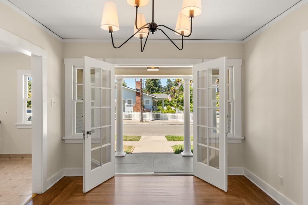 395 Loreto Street Mountain View, CA 94041 - Photo 8 of 28 a view of entryway with wooden floor