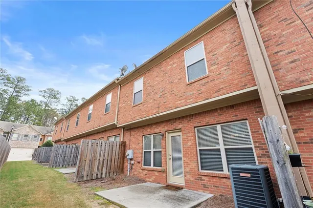 a view of a house with a stairs
