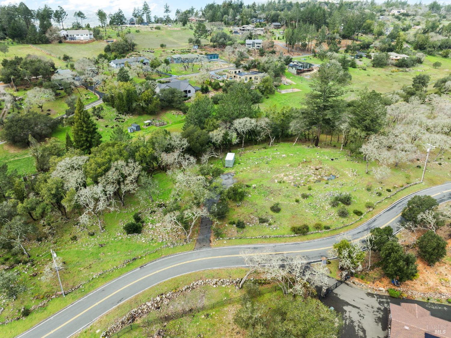 2924 Old Bennett Ridge Road Santa Rosa, CA 95404 - Photo 19 of 20 a view of a lush green forest with a lush green forest