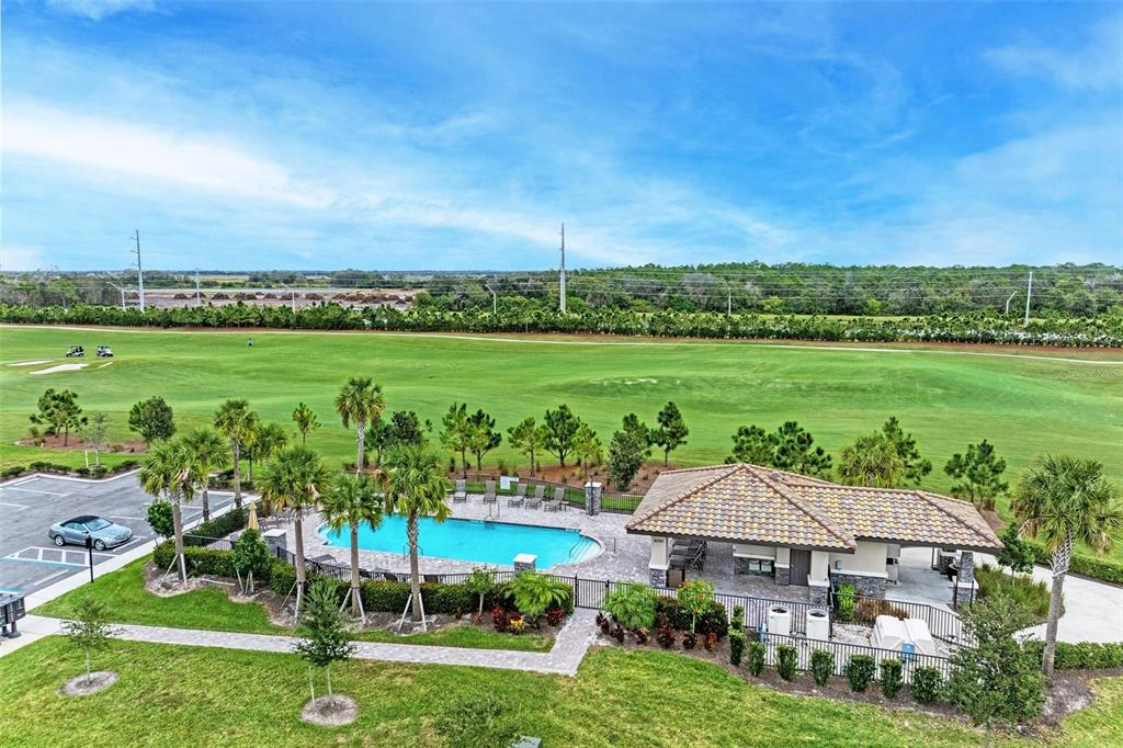 6086 Worsham Lane, Unit 103 Bradenton, FL 34211 - Photo 36 of 60 a view of a garden with an ocean