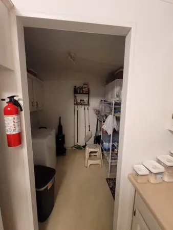 a view of walk in closet