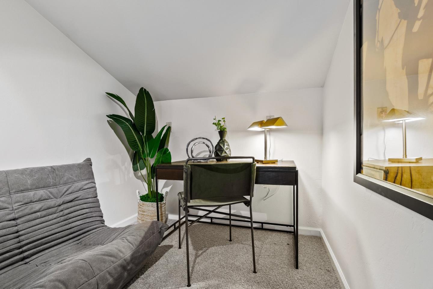 140 Baker Road Aptos, CA 95003 - Photo 16 of 20 a living room with furniture and a potted plant