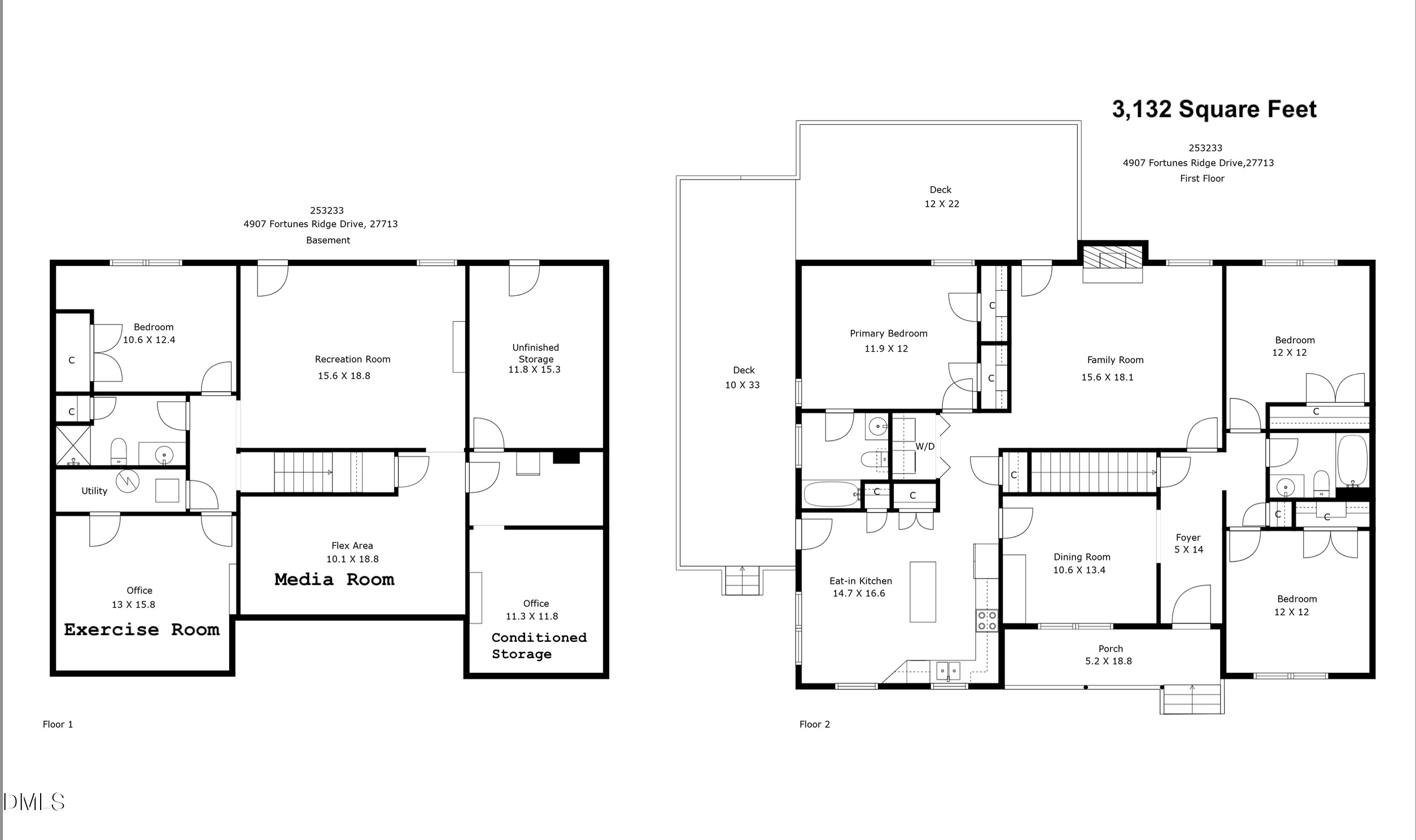 4907 Fortunes Ridge Drive Durham, NC 27713 - Photo 42 of 43