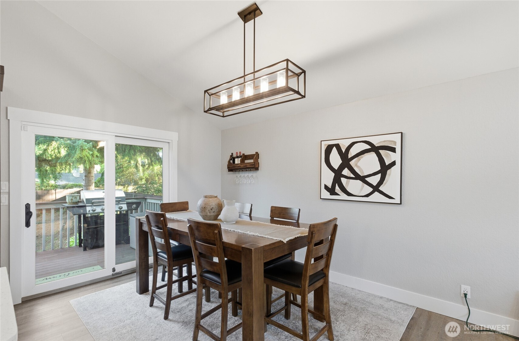13011 Seattle Hill Road Snohomish, WA 98296 - Photo 11 of 40 a view of a dining room with furniture window and outside view