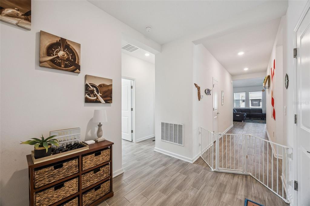 2714 Slash Way St. Cloud, FL 34771 - Photo 9 of 50 a view of entryway with wooden floor