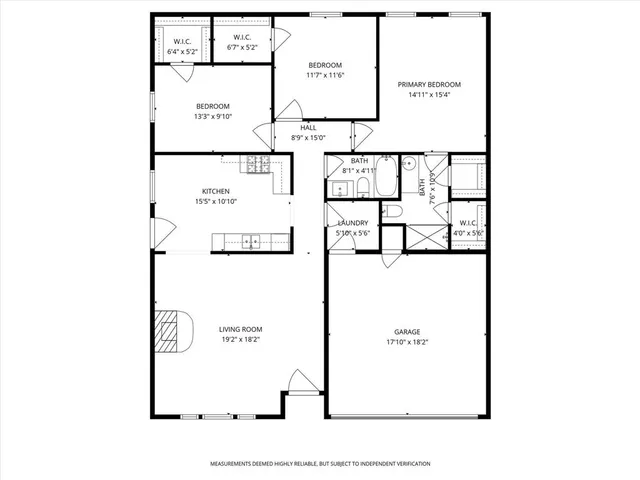 a picture of a floor plan