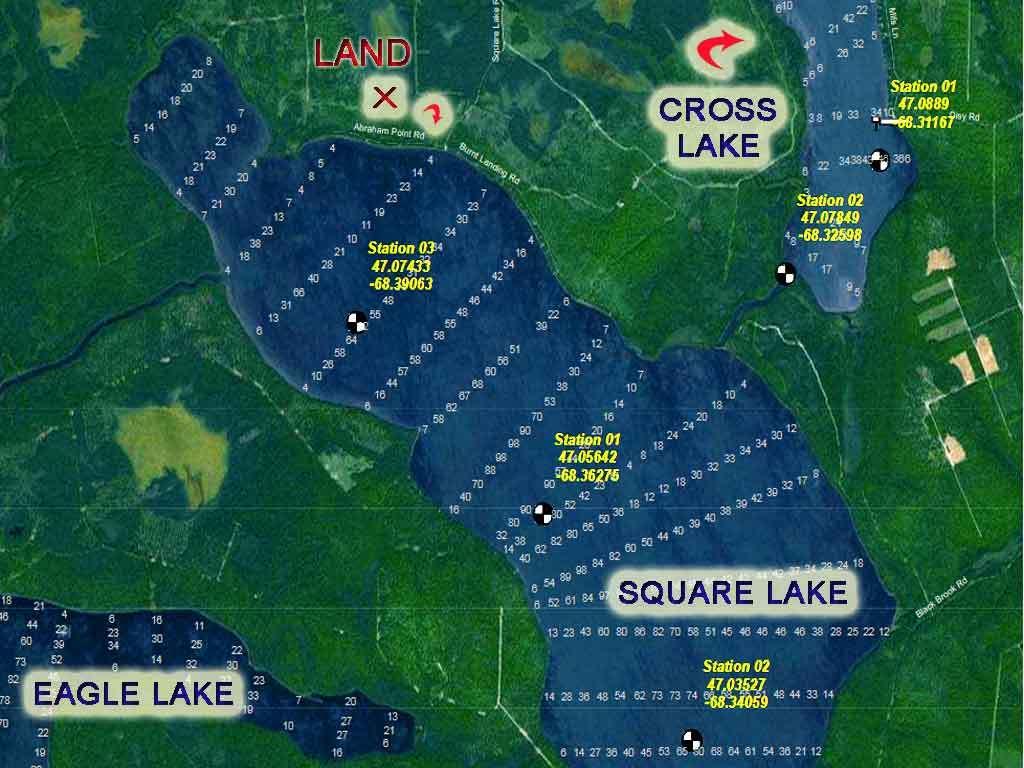 161-162 Abraham Point Road Sinclair, ME 04779 - Photo 4 of 8 square-lake-me-map