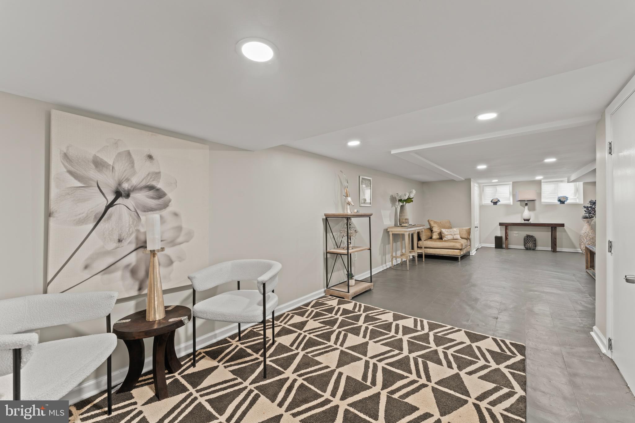 2022 West Fayette Street Baltimore, MD 21223 - Photo 24 of 31 Basement with Recessed Lighting