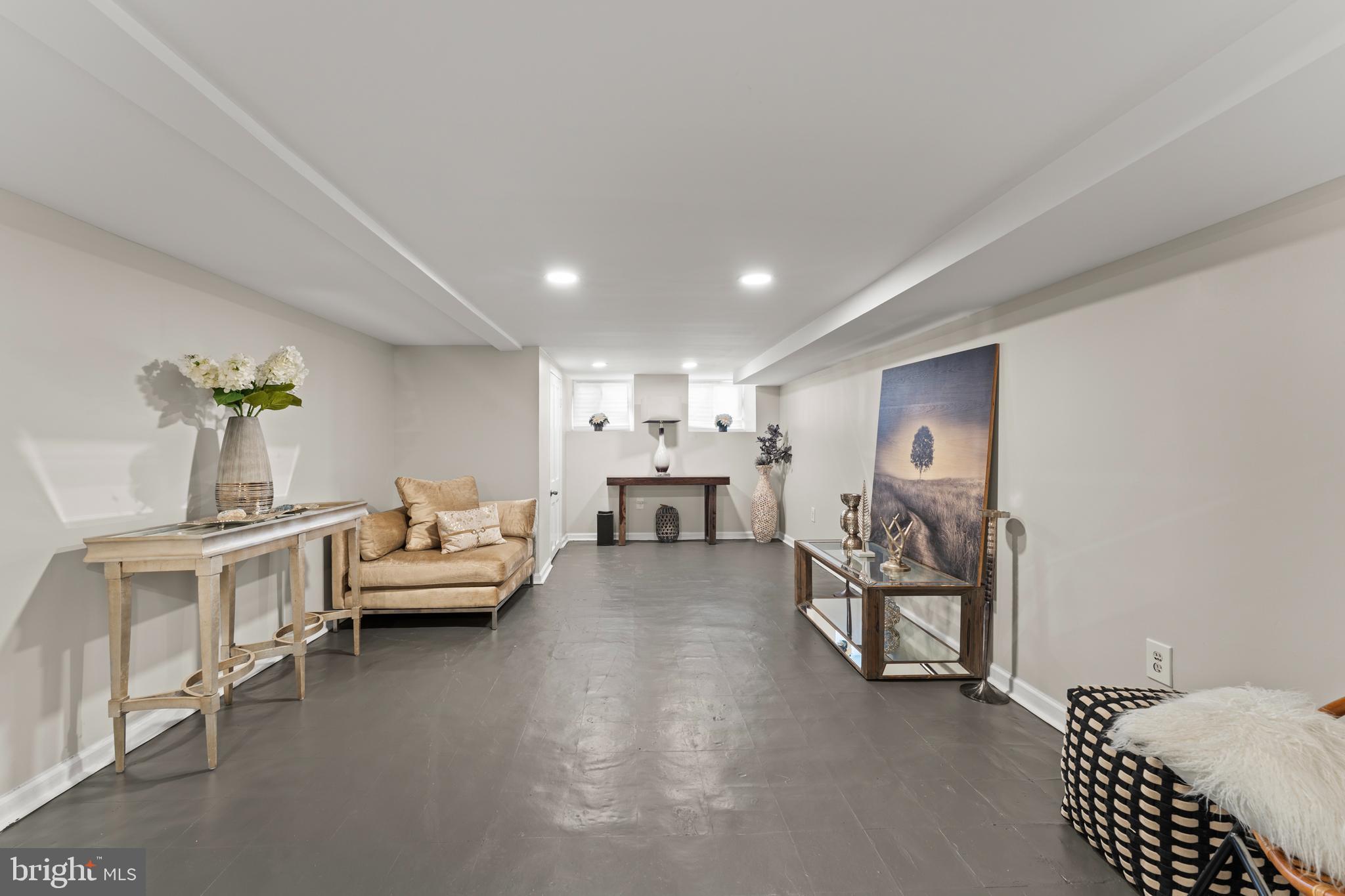 2022 West Fayette Street Baltimore, MD 21223 - Photo 25 of 31 Basement with Recessed Lighting