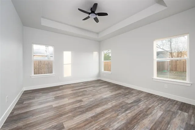 wooden floor in an empty room