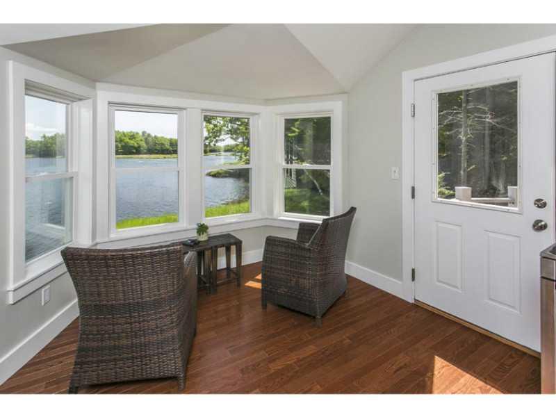 95 Parshley Road Bath, ME 04530 - Photo 14 of 19 Exterior Front. vaulted ceiling in...