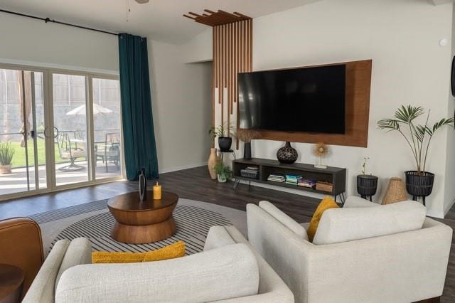 495 Sweet Lane Princeton, TX 75407 - Photo 5 of 20 a living room with furniture and a flat screen tv