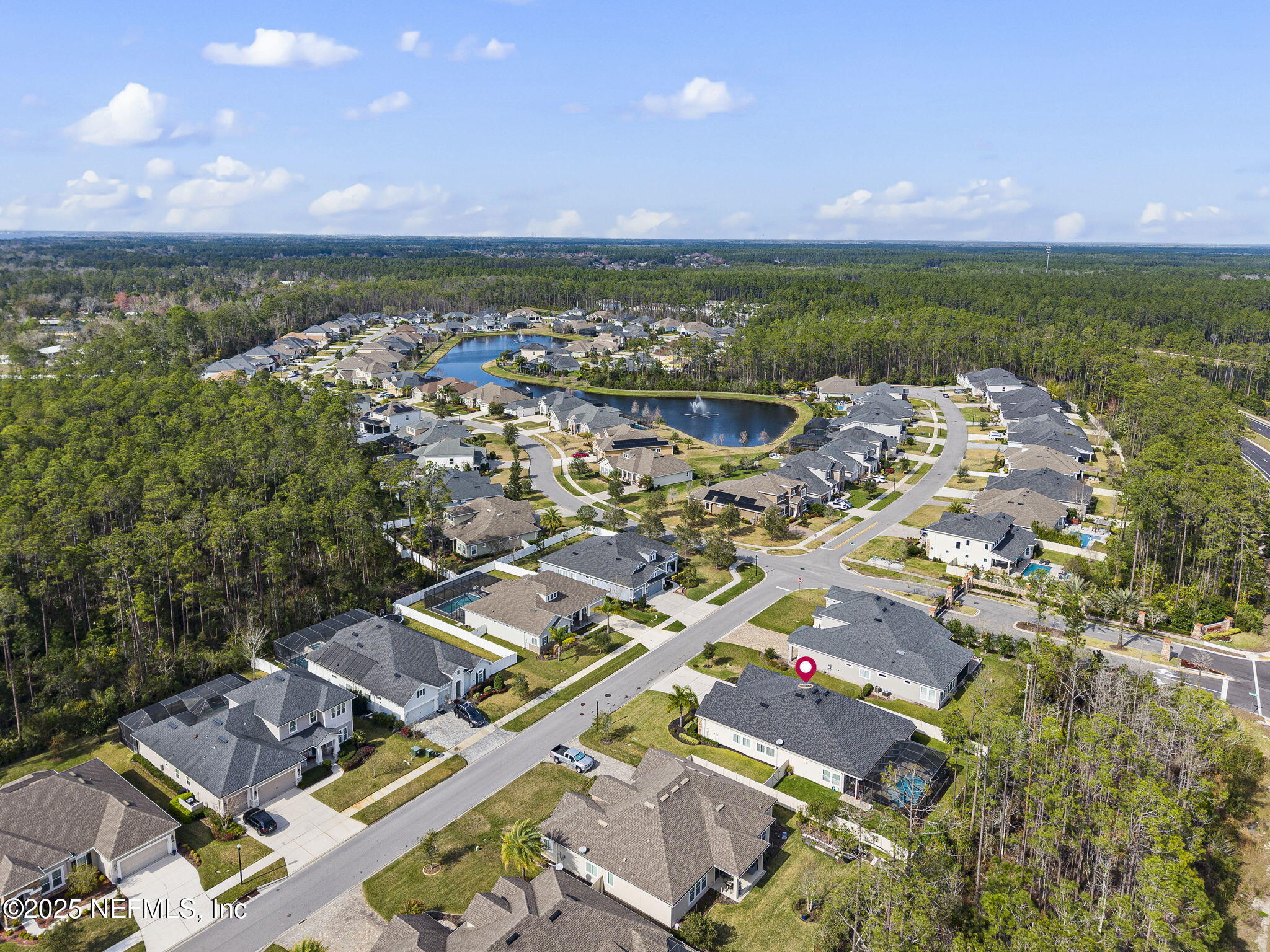 45 Manor Lane St. Johns, FL 32259 - Photo 43 of 47 an aerial view of residential house and outdoor space