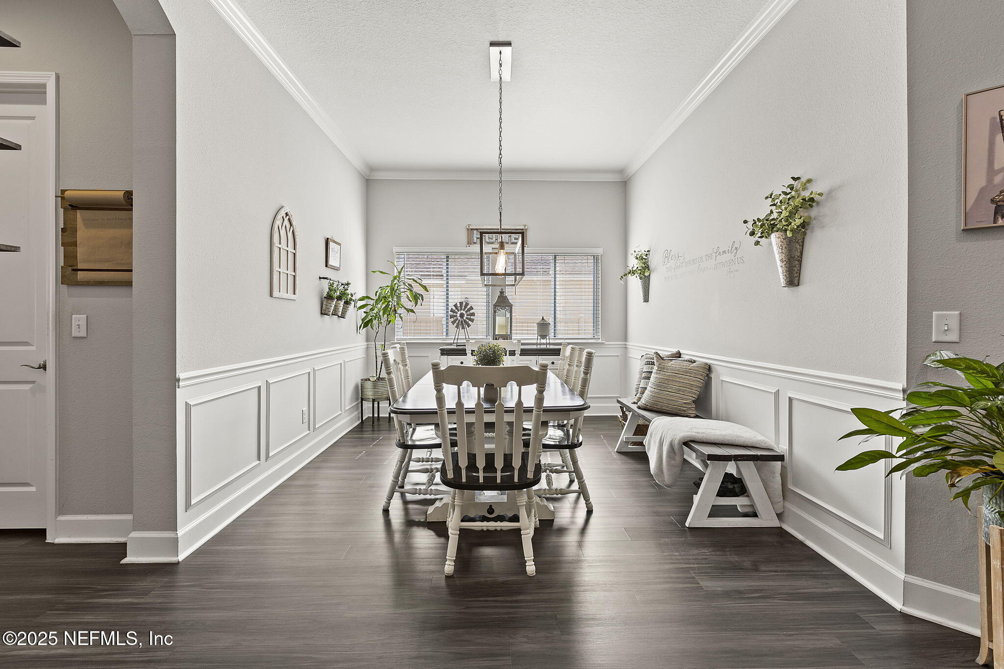 45 Manor Lane St. Johns, FL 32259 - Photo 9 of 47 a view of a dining room with furniture window and wooden floor