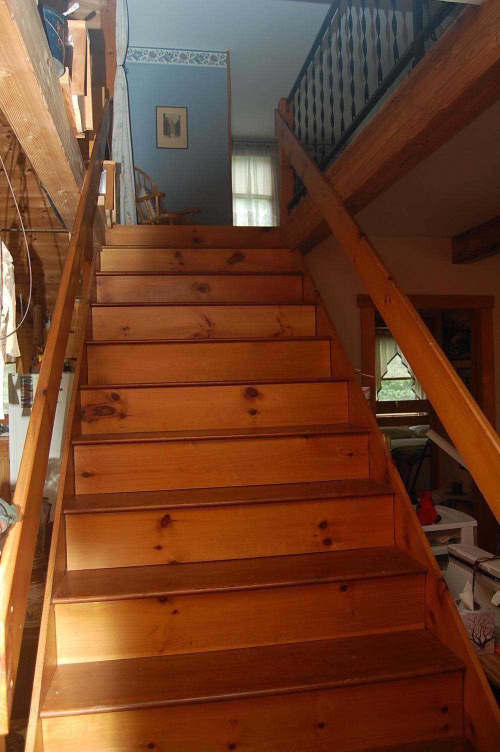 1220 Middle Road Parsonsfield, ME 04047 - Photo 14 of 20 Stairway to Master Bedroom