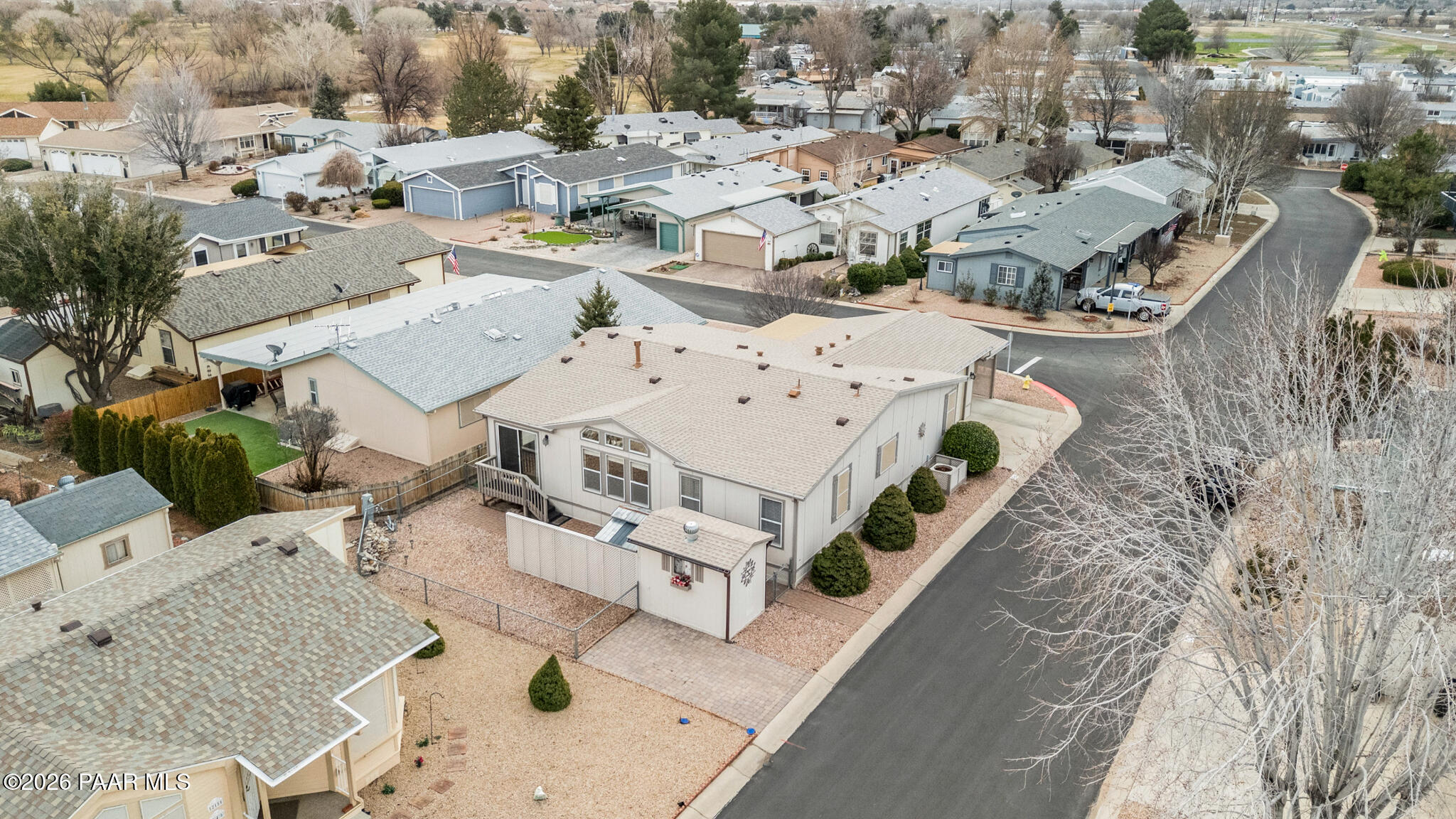 12170 East Obsidian Loop Road Prescott Valley, AZ 86327 - Photo 20 of 39 Aerial - 12170 Obsidian Loop