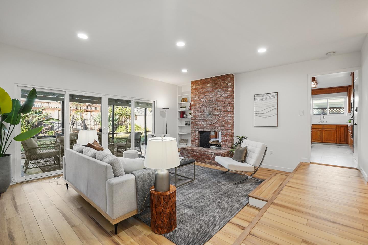 545 Sobrato Drive Campbell, CA 95008 - Photo 5 of 32 a living room with furniture and wooden floor