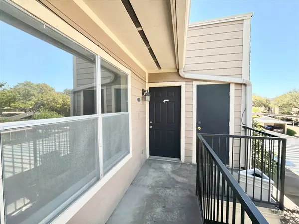 a view of front door