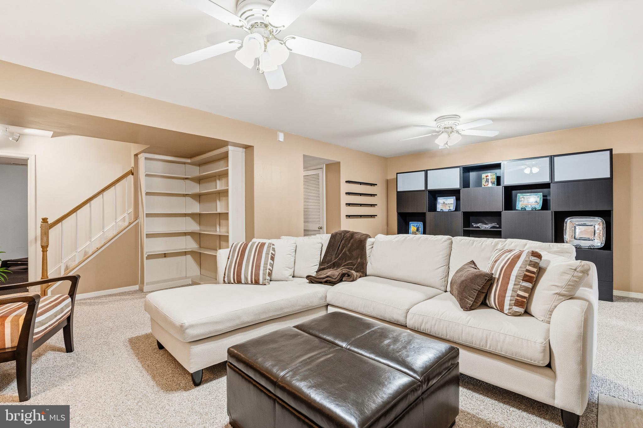 6518 Milva Lane Springfield, VA 22150 - Photo 40 of 55 Spacious recreation room perfect for movie nights