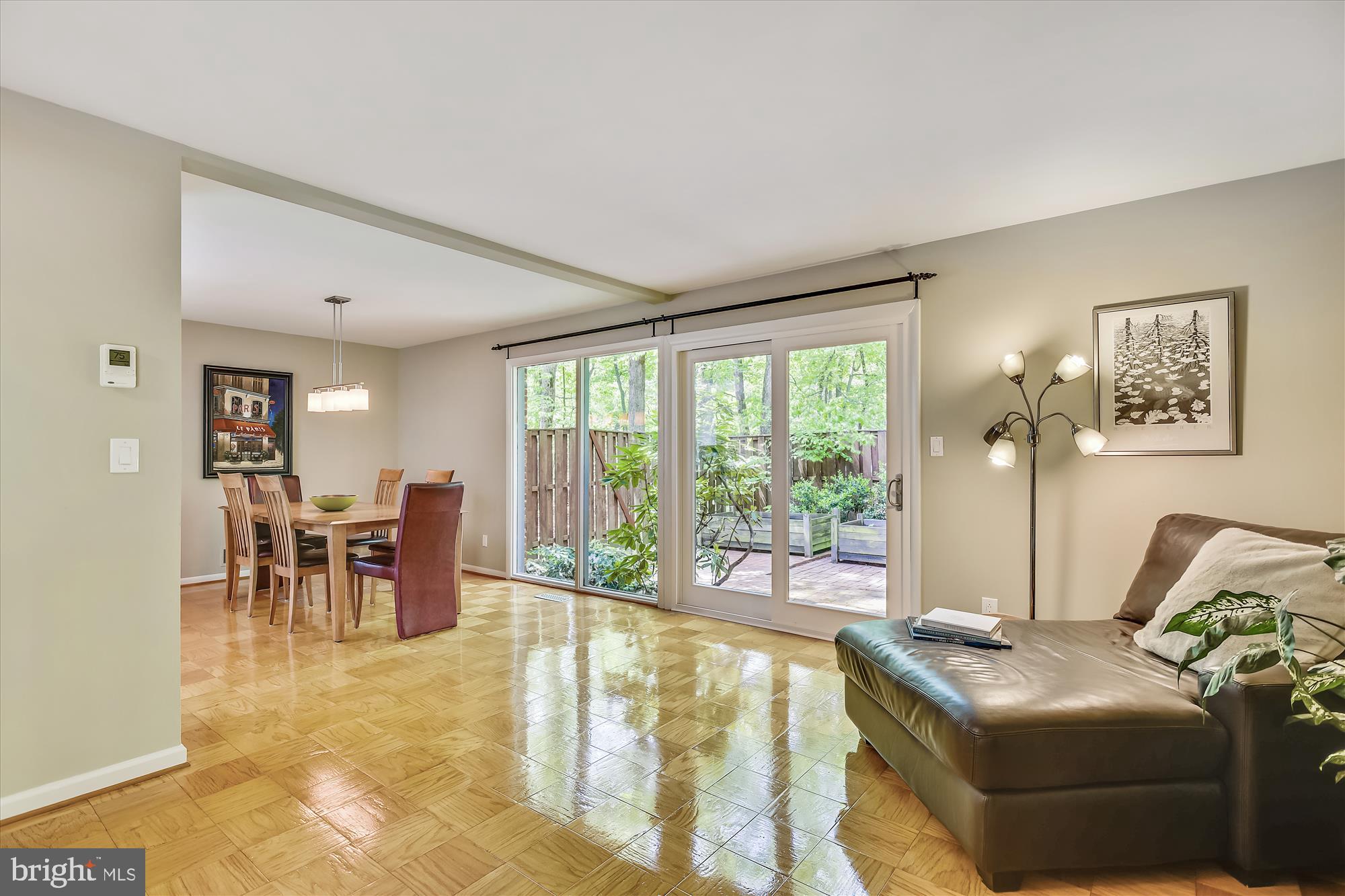 2410 Bugle Lane Reston, VA 20191 - Photo 2 of 65 New Sliding Door exits to the private patio