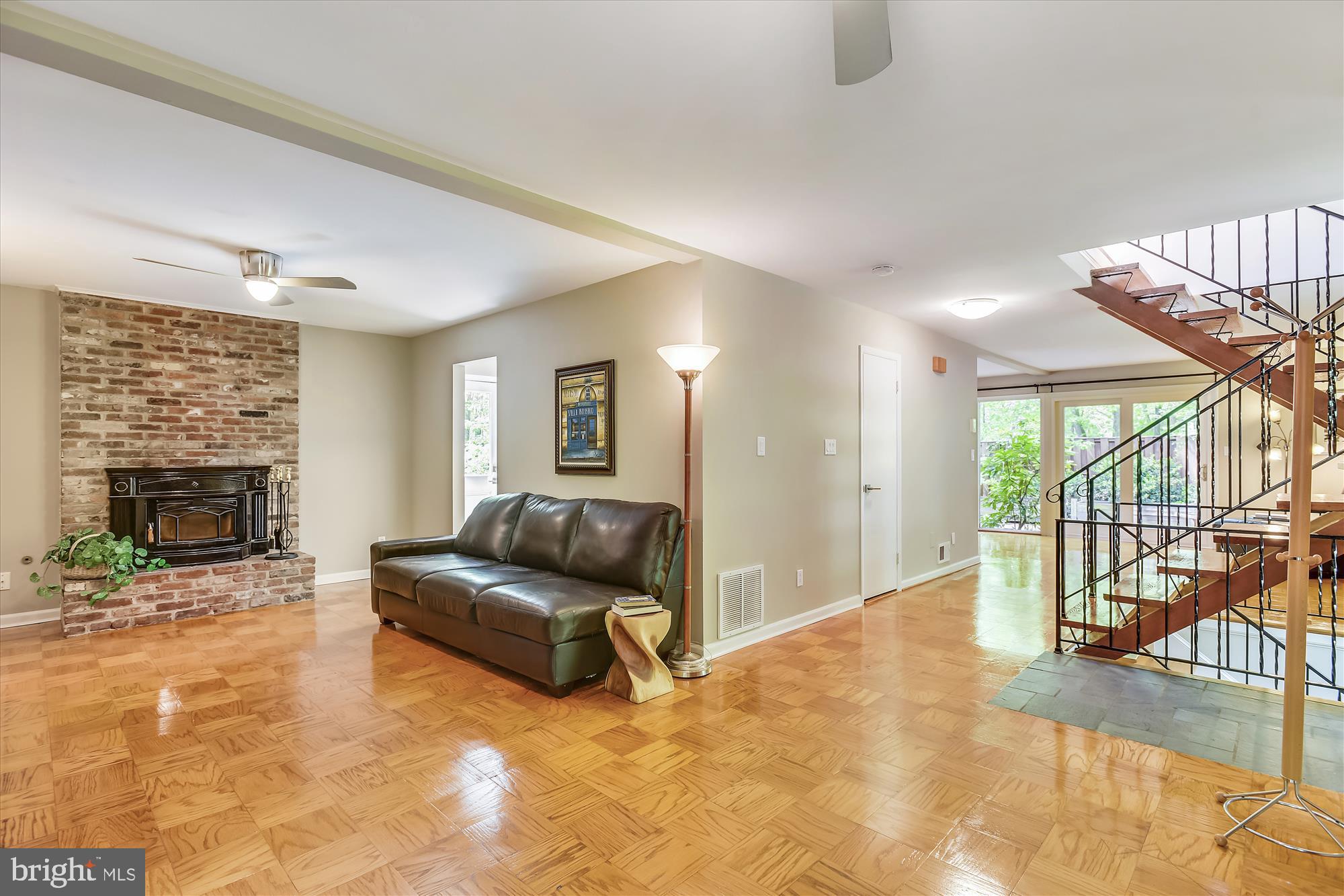 2410 Bugle Lane Reston, VA 20191 - Photo 11 of 65 Wood burning stove now - gas line available too.
