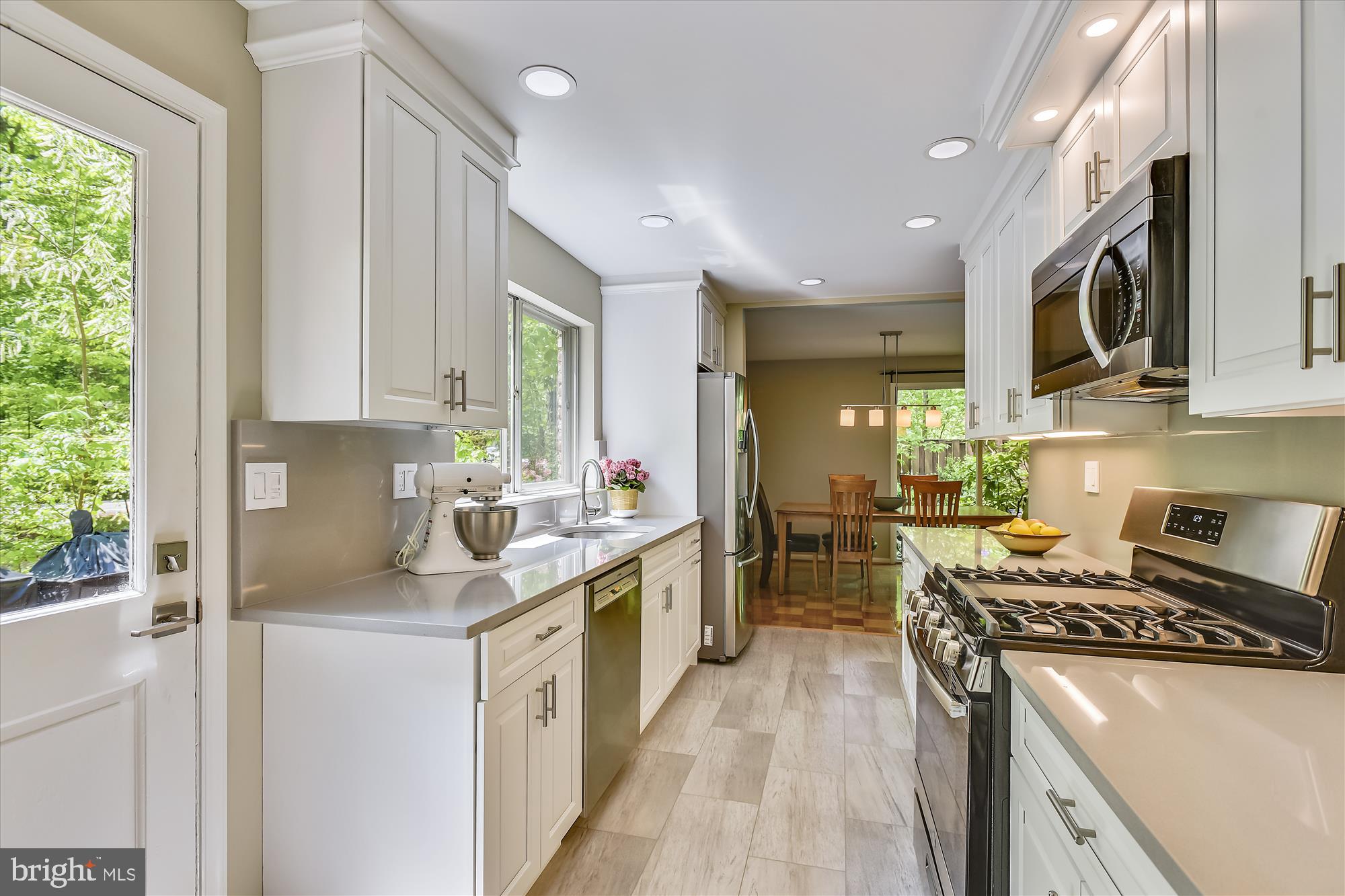 2410 Bugle Lane Reston, VA 20191 - Photo 15 of 65 Plenty of quartz counters and nice tile floors too