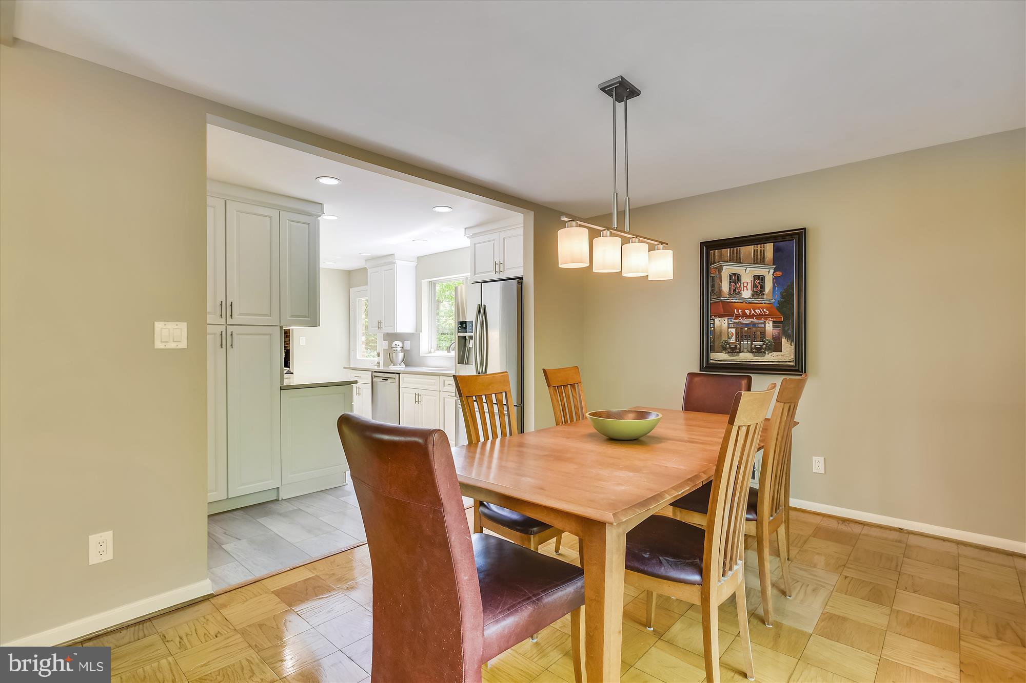 2410 Bugle Lane Reston, VA 20191 - Photo 7 of 65 Dining Room on one side of the Kitchen