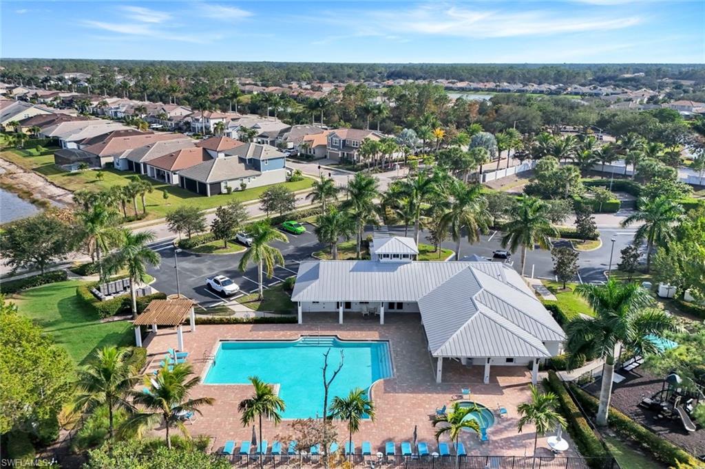 3529 Pilot Circle Naples, FL 34120 - Photo 41 of 47 an aerial view of a house with a garden