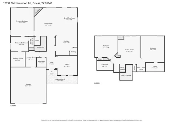 $440,000 | 12637 Chittamwood Trail, Fort Worth, TX 76040