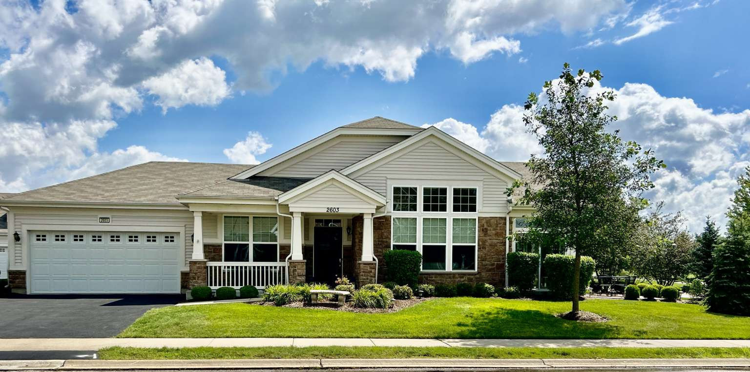 2603 Avondale Circle Naperville, IL 60564 - Photo 1 of 22 a front view of a house with a yard