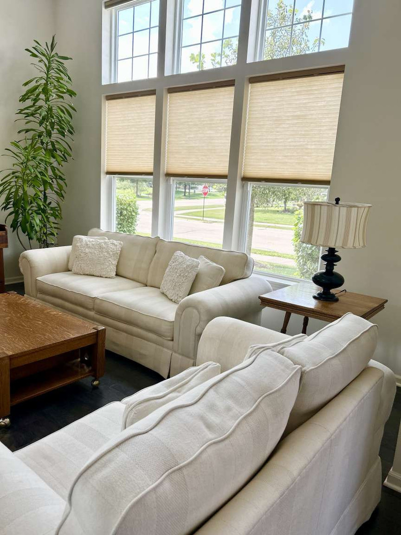 2603 Avondale Circle Naperville, IL 60564 - Photo 4 of 22 a living room with furniture and a large window