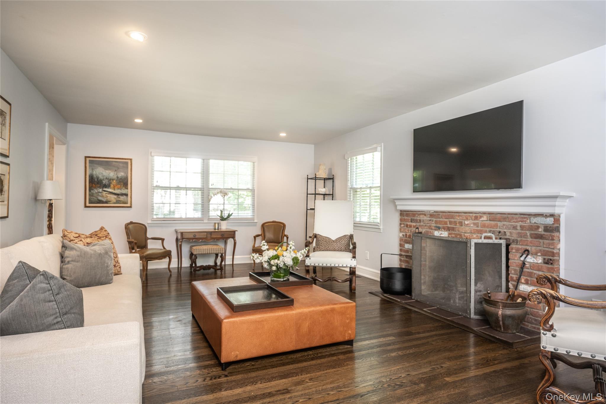 15 Laurel Hill Road Dobbs Ferry, NY 10522 - Photo 6 of 41 Formal Living Room with Wood Burning Fireplace