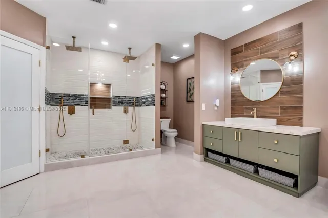 a view of a garden with plants