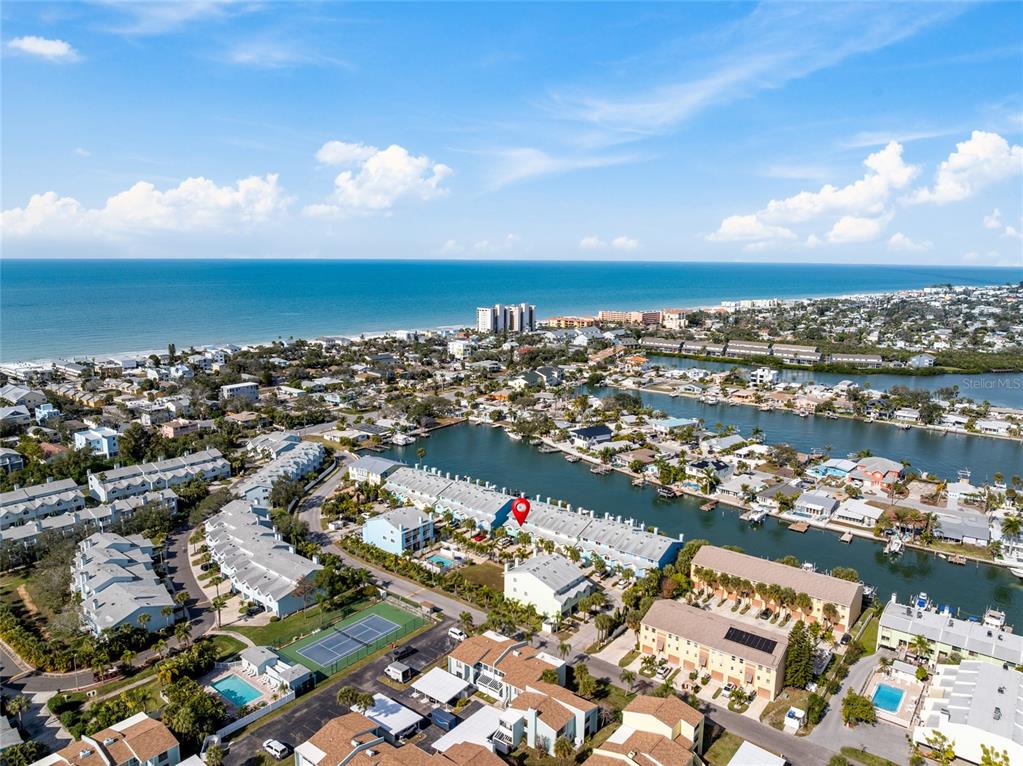 128 Marcdale Boulevard Indian Rocks Beach, FL 33785 - Photo 61 of 74 an aerial view of a city