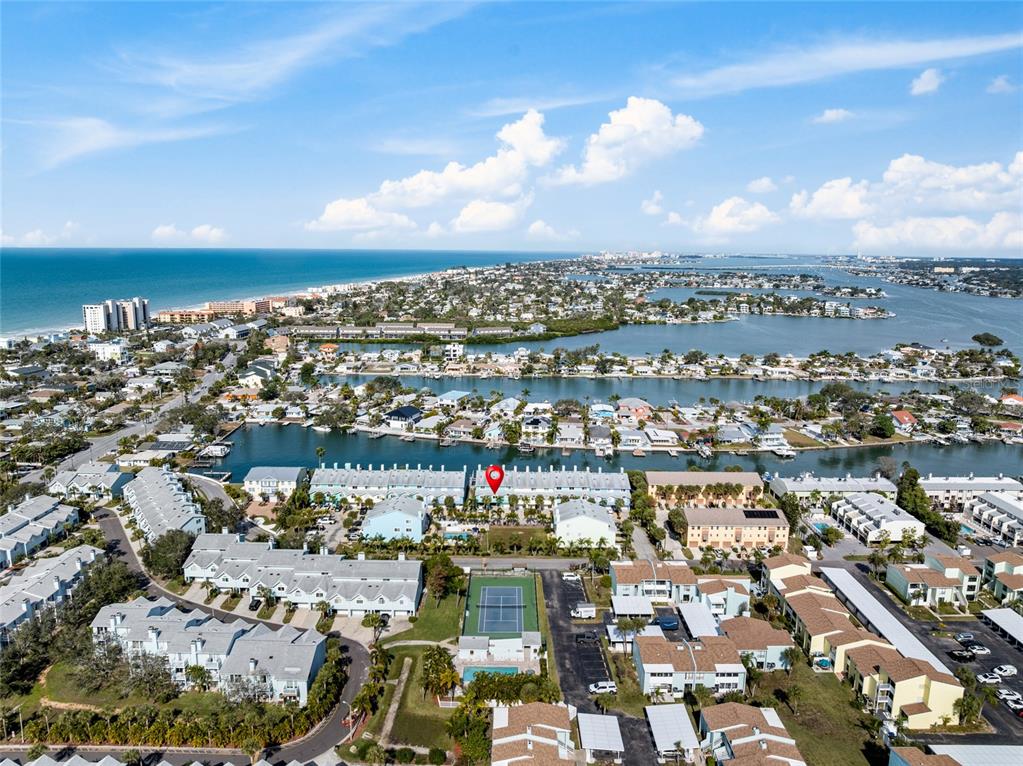 128 Marcdale Boulevard Indian Rocks Beach, FL 33785 - Photo 62 of 74 an aerial view of a city