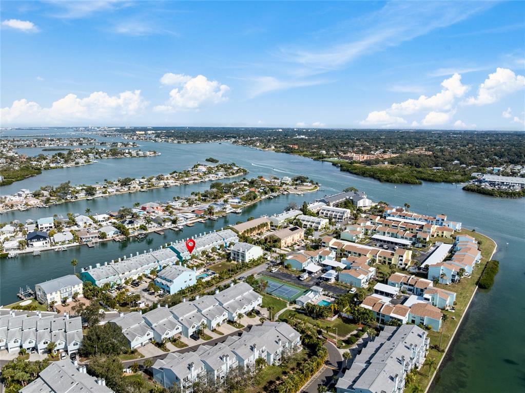 128 Marcdale Boulevard Indian Rocks Beach, FL 33785 - Photo 63 of 74 an aerial view of a city