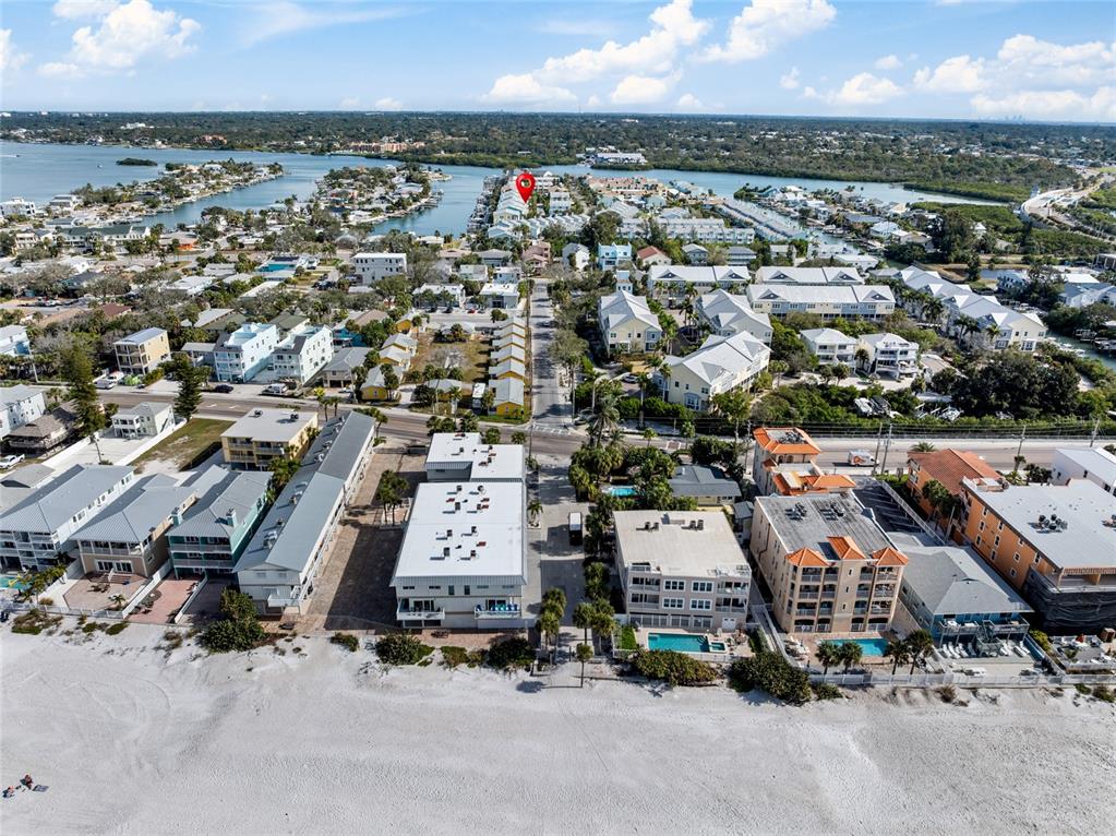 128 Marcdale Boulevard Indian Rocks Beach, FL 33785 - Photo 67 of 74 an aerial view of a city