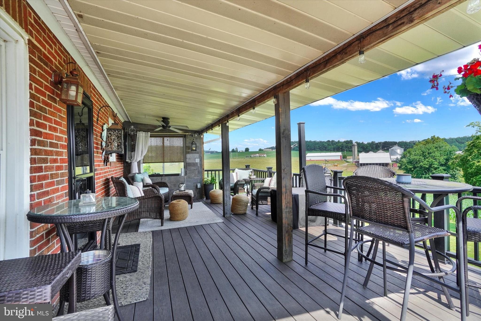 1105 Burkholder Road Red Lion, PA 17356 - Photo 18 of 26 Large covered deck